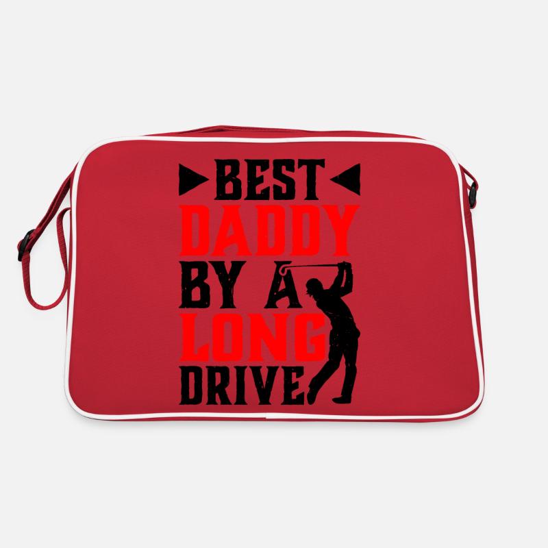 Best Daddy By A Long Drive Retro Bag