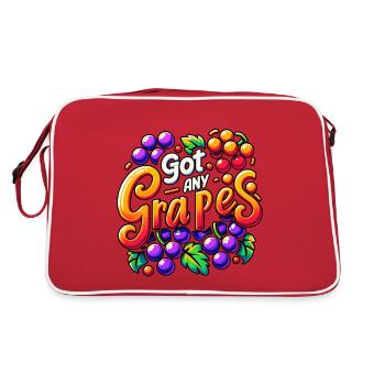 Got Any Grapes 4 - Retro Bag - red/white - Back