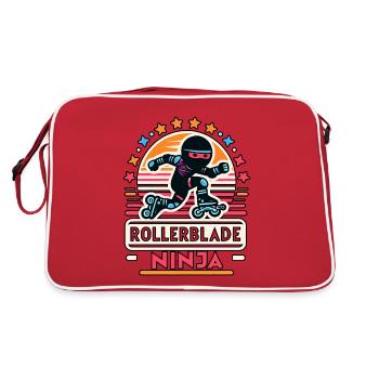 Rollerblade Ninja 7 - Retro Bag - red/white - Back