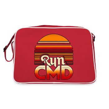 Exécuter Cmd 44 - Sac Retro - rouge/blanc - Dos