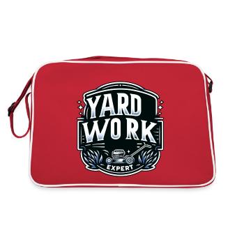 Yard Work Expert 13 - Retro Bag - red/white - Back