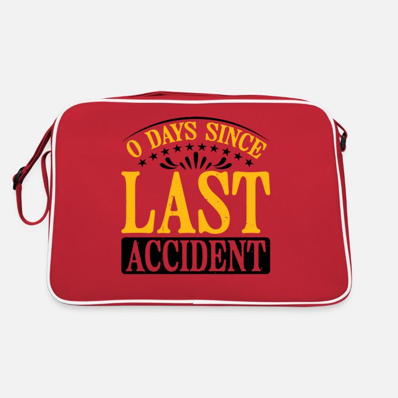 0 Days Since Last Accident 35 Retro Bag