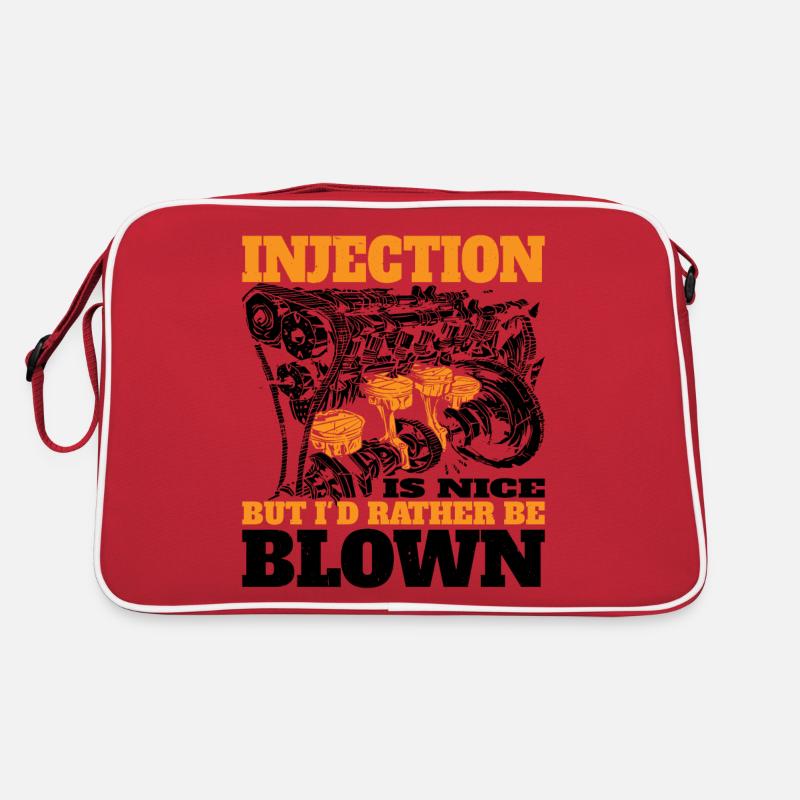 Injection Is Nice But I'd Rather Be Blown 7 Retro Bag