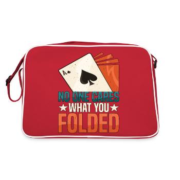 Personne ne se soucie de ce que vous avez plié 3 - Sac Retro - rouge/blanc - Dos