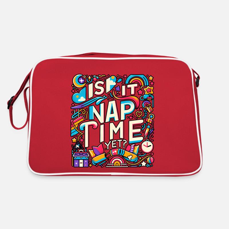 Est-ce que c’est encore l’heure de la sieste 8 Sac Retro