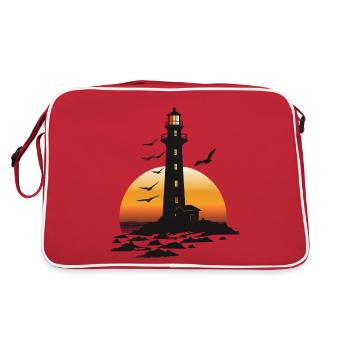 Phare - Sac Retro - rouge/blanc - Dos