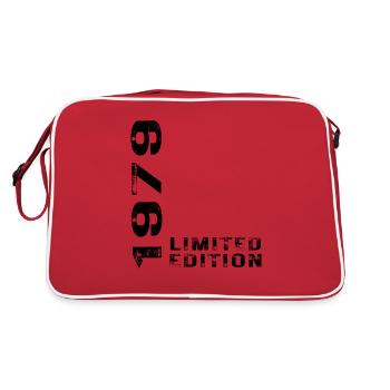 45 Year Old Gifts Vintage 1979 45th Birthday - Sac Retro - rouge/blanc - Dos