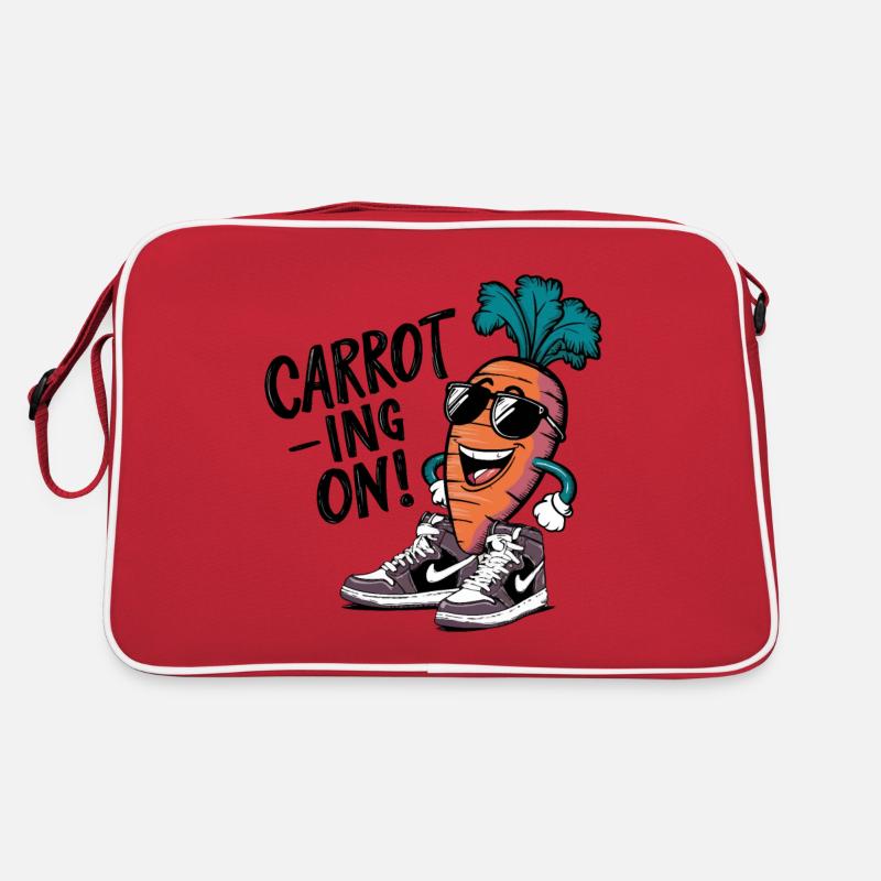 KAROTTE WEITER! Retro Tasche