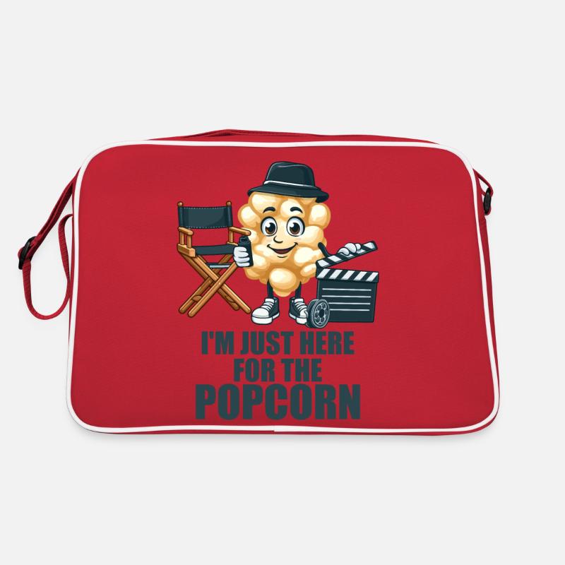 Only here for the popcorn image Retro Bag
