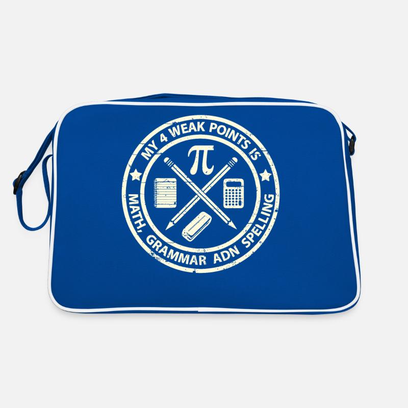 Math, Grammar Adn Spelling Retro Bag