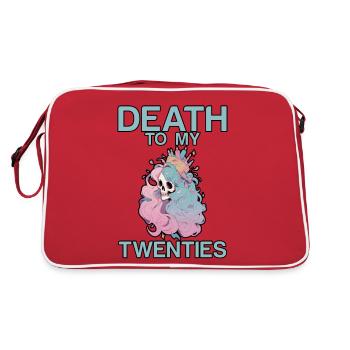 Death To My Twenties 2 - Retro Bag - red/white - Back