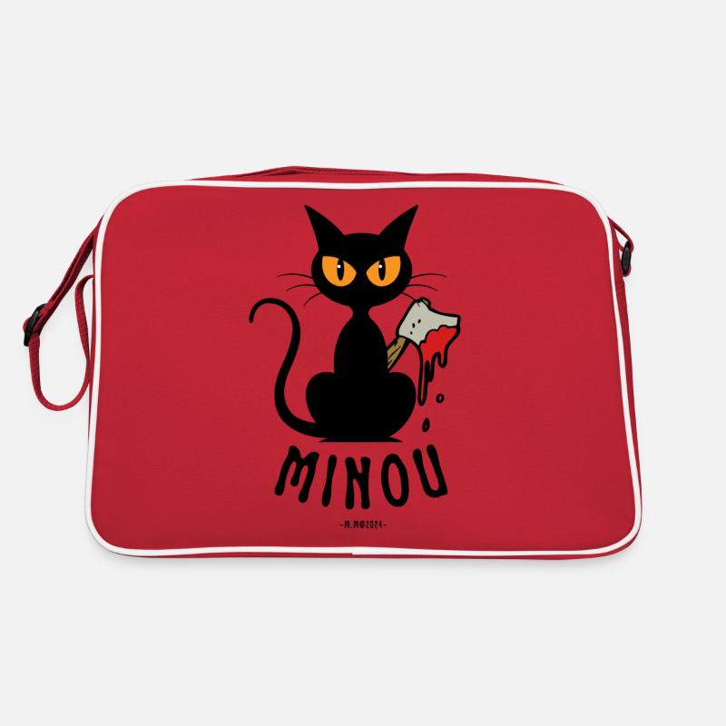KITTY mit der Axt! Retro Tasche
