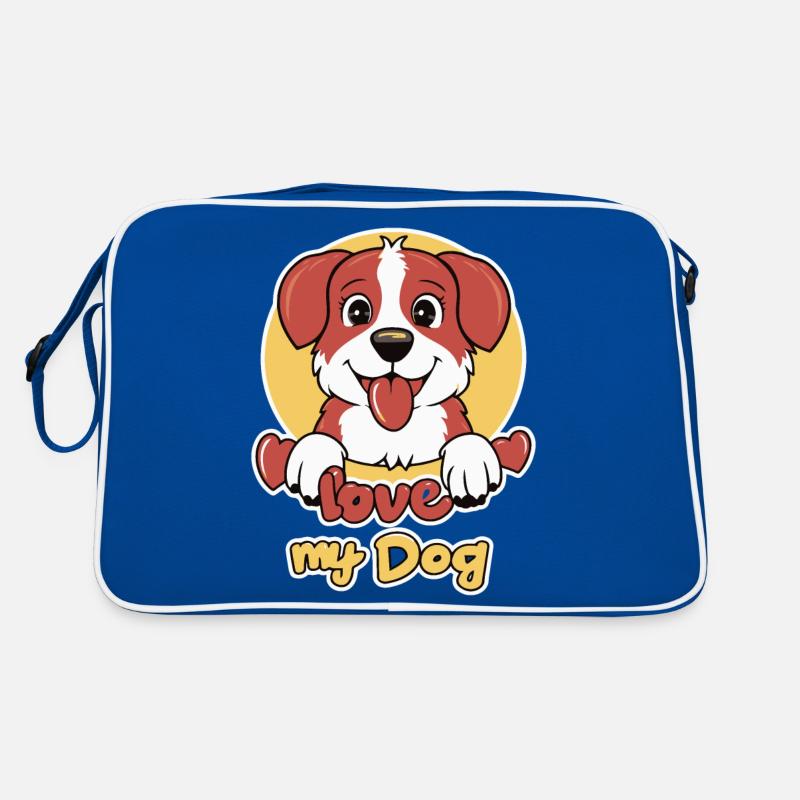 J’AIME MON CHIEN Sac Retro