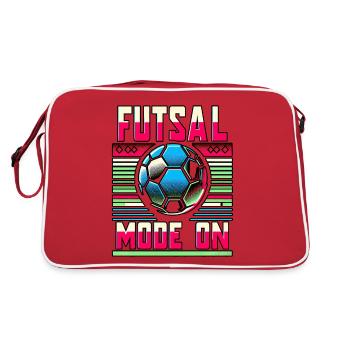 Futsal Mode On 8 - Retro Bag - red/white - Back