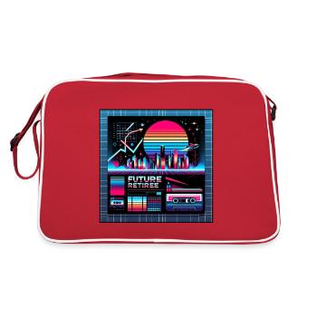 Future Retiree 8 - Retro Bag - red/white - Back