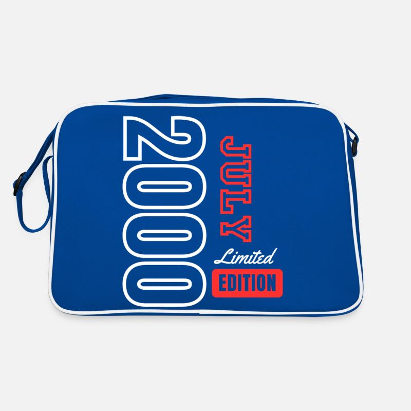 Jubiläumsgeschenk - Limitierte Auflage Juli 2000 Retro Tasche