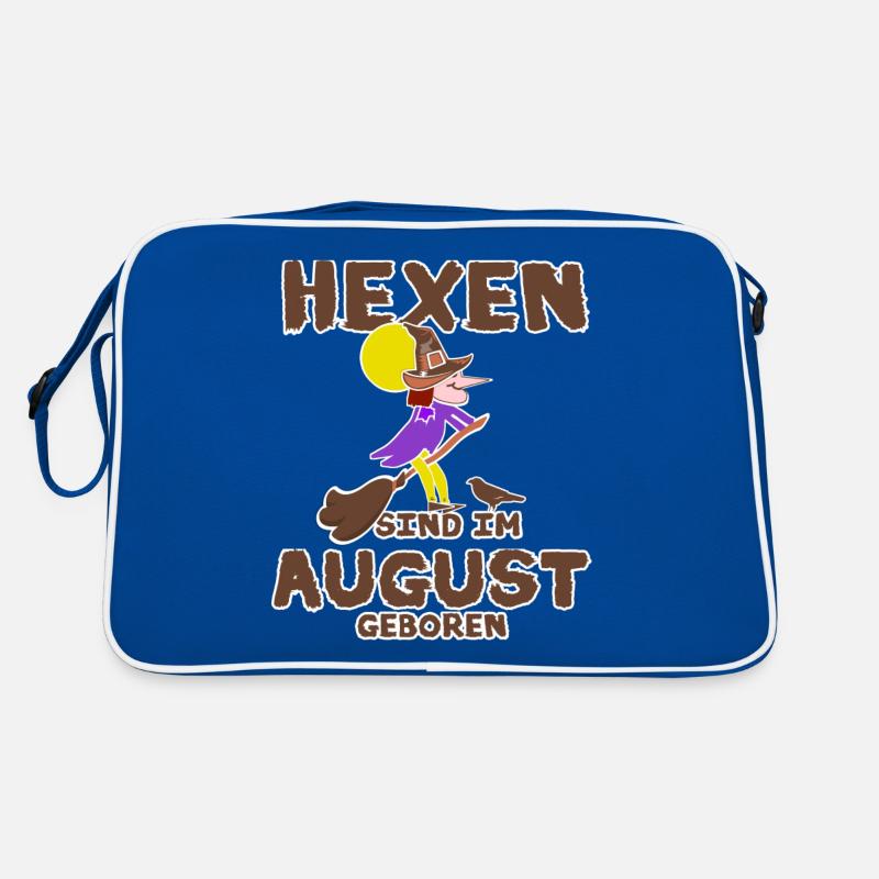 Hexen sind im August geboren / Trend / Sprüche Retro Tasche