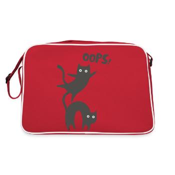 OOPS! - Sac Retro - rouge/blanc - Dos
