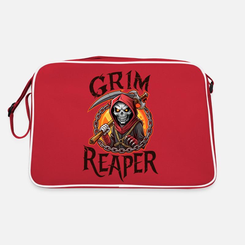 SKULL, GRIM REAPER Retro Bag