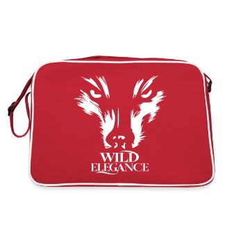 UNE ÉLÉGANCE SAUVAGE - Sac Retro - rouge/blanc - Dos