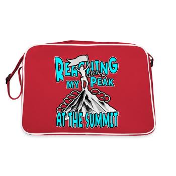 Atteindre mon sommet Randonnée Mountain Climber - Sac Retro - rouge/blanc - Dos