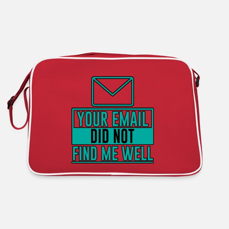 Your Email Did Not Find Me Well 8 Retro Tasche