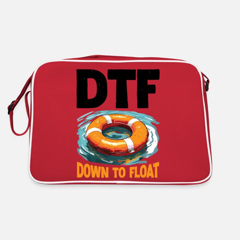 DTF Down To Float 2 Retro Tasche
