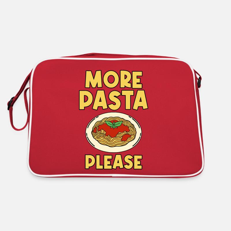 More Pasta Please 2 Retro Tasche