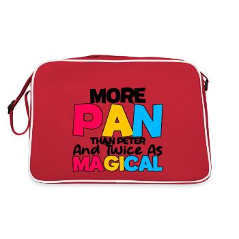 Plus Pan que Peter et deux fois plus magique 4 - Sac Retro - rouge/blanc - Dos