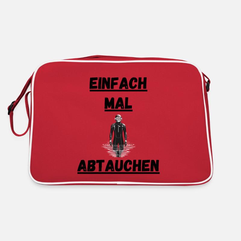 Tauchen Retro Tasche