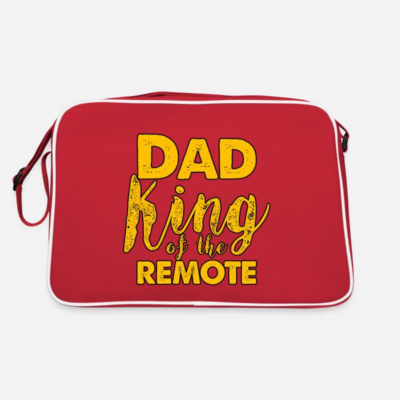 Papa Roi De La Télécommande 3 Sac Retro