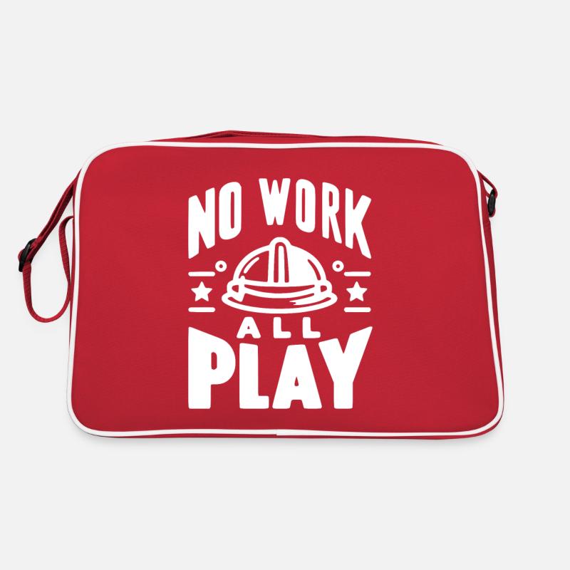 Pas de travail, tout le jeu Sac Retro
