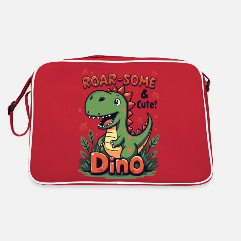 DINO. RUGISSANT ET MIGNON ! Sac Retro