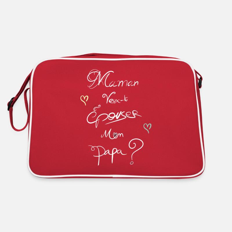 Maman veut tu épouser papa Sac Retro