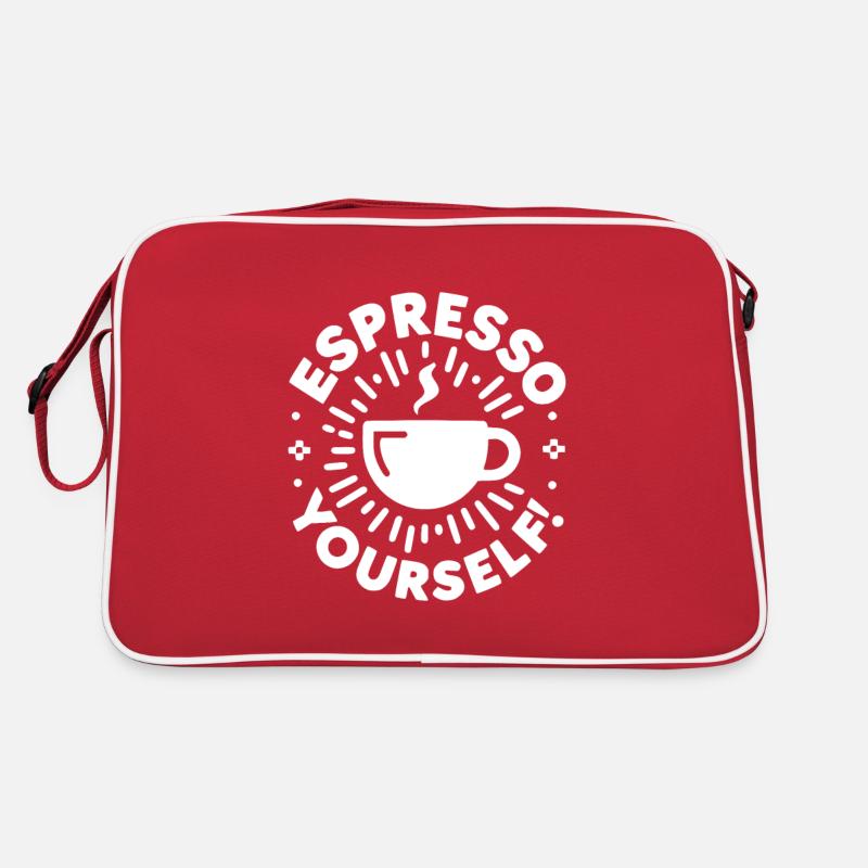 Espresso selber machen! Retro Tasche