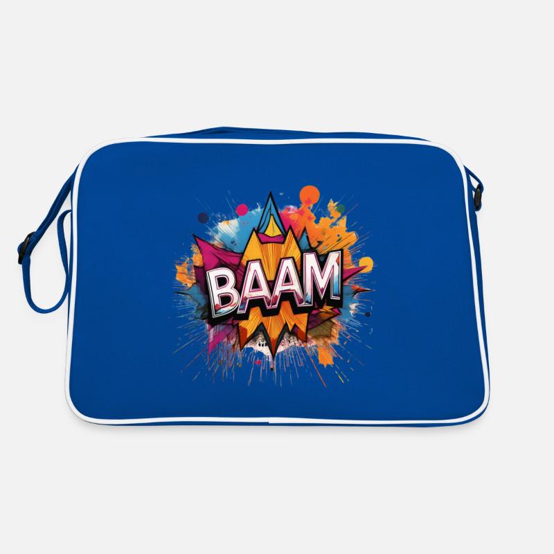 Baam Comic Sound Effect – Bold Pop Art Design Retro Bag