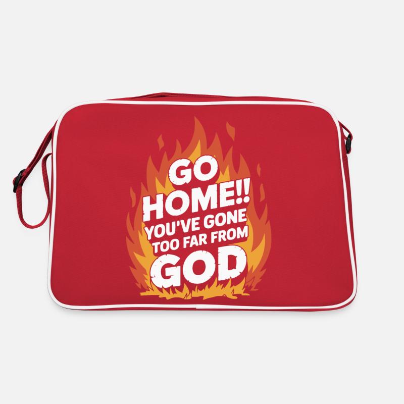 GEH NACH HAUSE Retro Tasche
