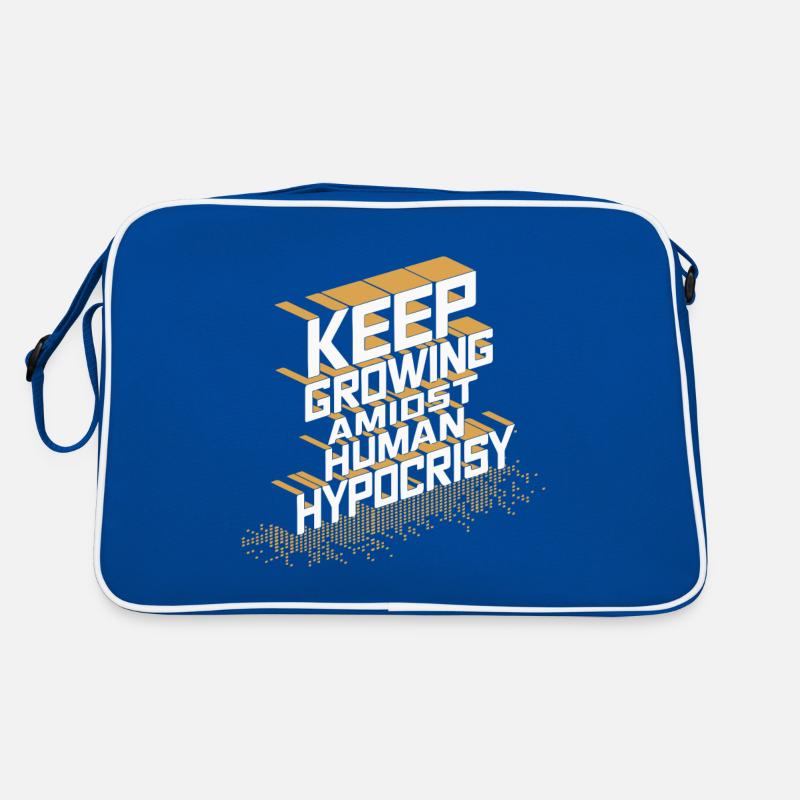 WEITER WACHSEN Retro Tasche