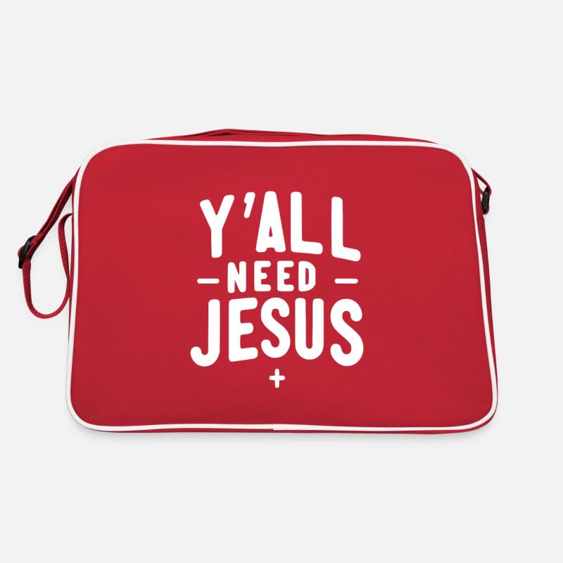Y’all Need Jesus Retro Bag