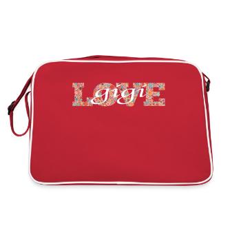 Liebe Gigi Love Gigi - Retro Bag - red/white - Back