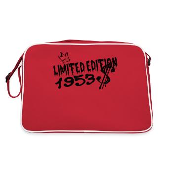 Edition Limitée 1953 Anniversaire Né 1953 - Sac Retro - rouge/blanc - Dos