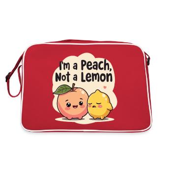 BUBBLY - Retro Bag - red/white - Back