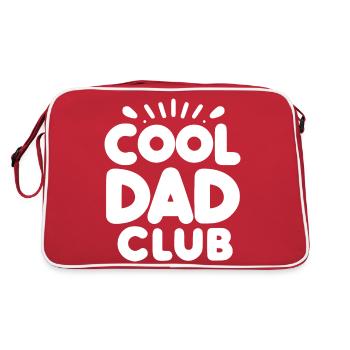 Club des pères cool - Sac Retro - rouge/blanc - Dos