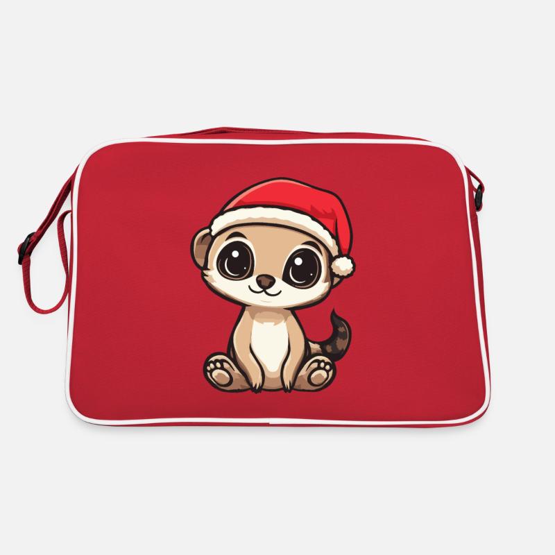 Suricate Noël Sac Retro