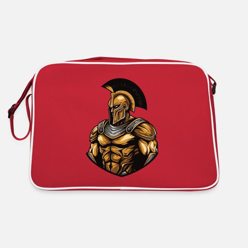 Spartan Gladiator Muscles Retro Bag