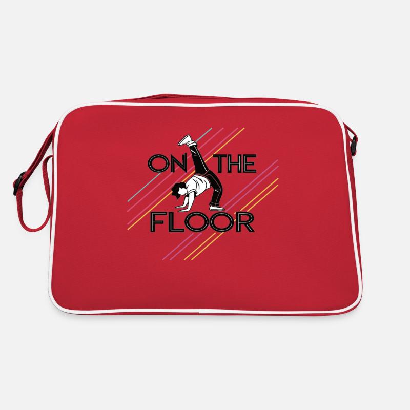 Sur le sol - Conception Breakdance Cool Sac Retro