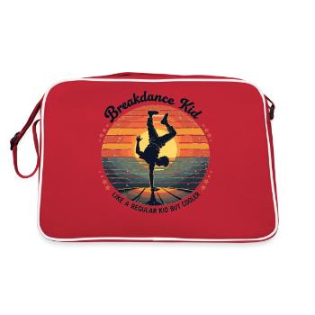 Breakdance Retro Design – Tenue cool pour les danseuses - Sac Retro - rouge/blanc - Dos