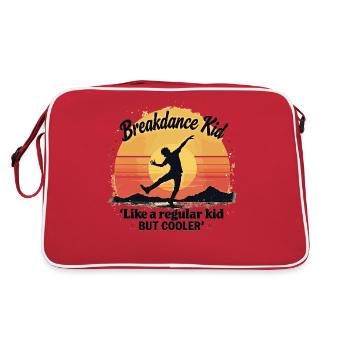 Breakdance Retro Design – Tenue cool pour les danseuses - Sac Retro - rouge/blanc - Dos