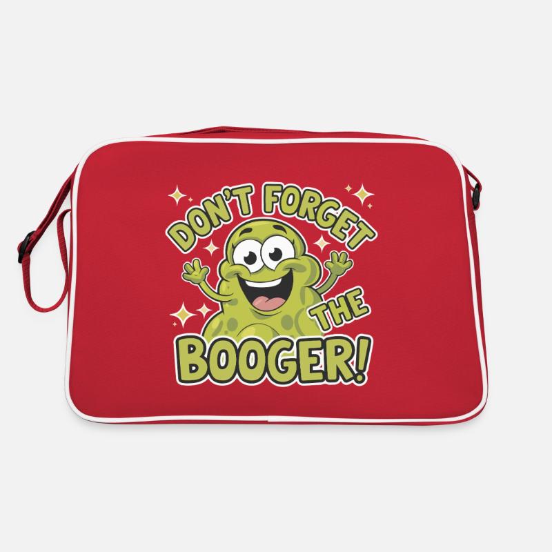 CROTTE DE NEZ - Sac Retro - rouge/blanc
