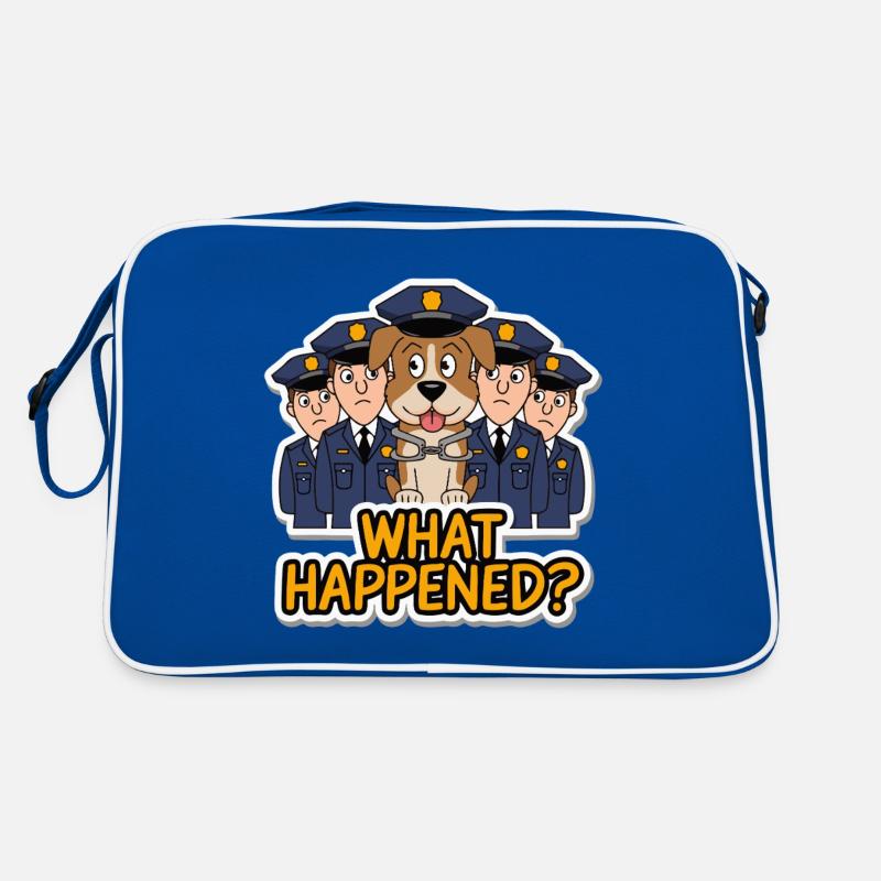 DOGS SURROUNDED Retro Bag